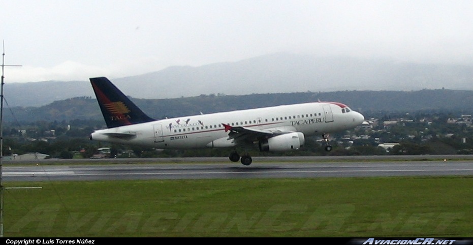 N472TA - Airbus A319-132 - TACA Perú