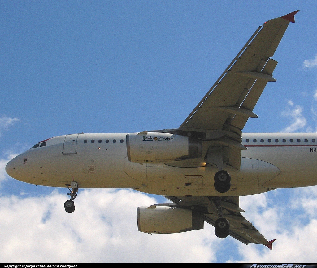 N478TA - Airbus A319-132 - TACA