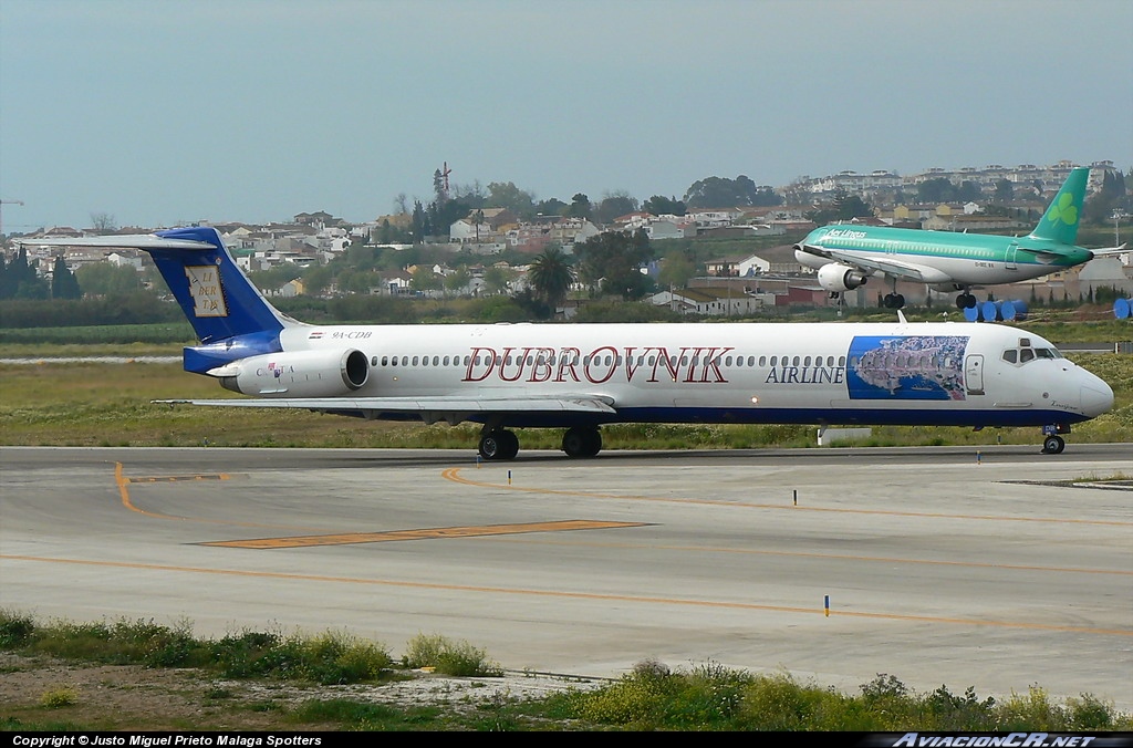 9A-CDB - McDonnell Douglas MD-83 - Dubrovnik Airline