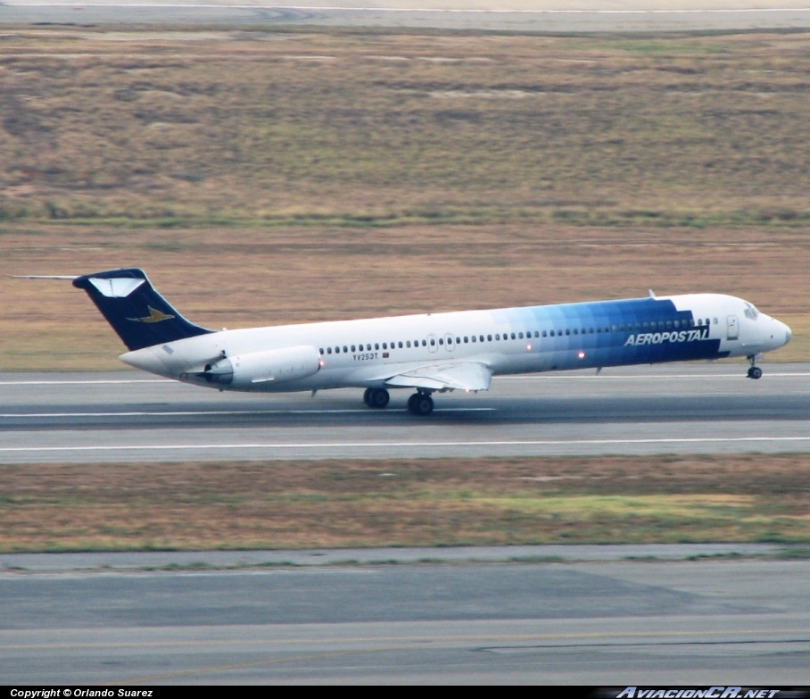 YV-253T - McDonnell Douglas MD-82 - Aeropostal
