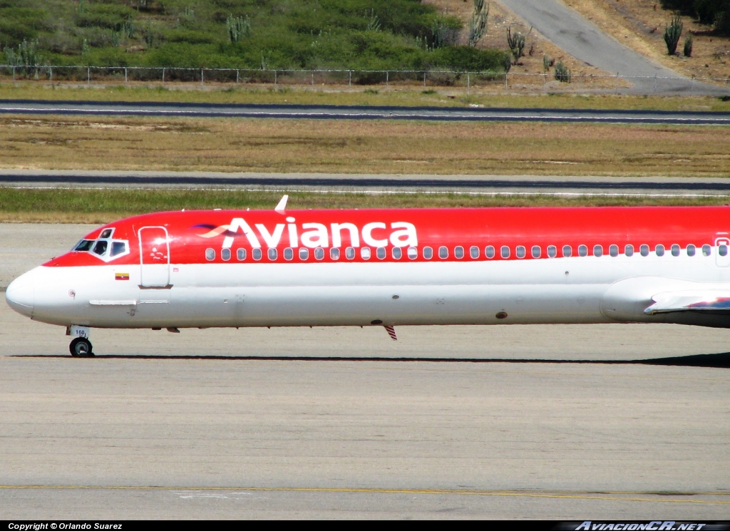 N160BS - McDonnell Douglas MD-83 - Avianca Colombia