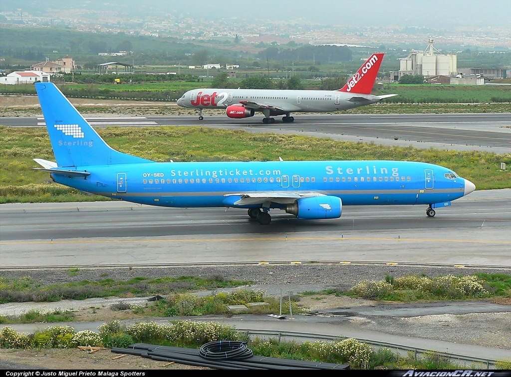 OY-SED - Boeing 737-8Q8 - Sterling