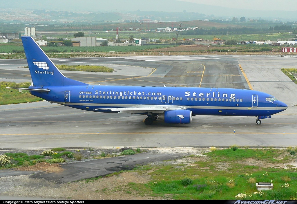 OY-SEB - Boeing 737-8Q8 - Sterling