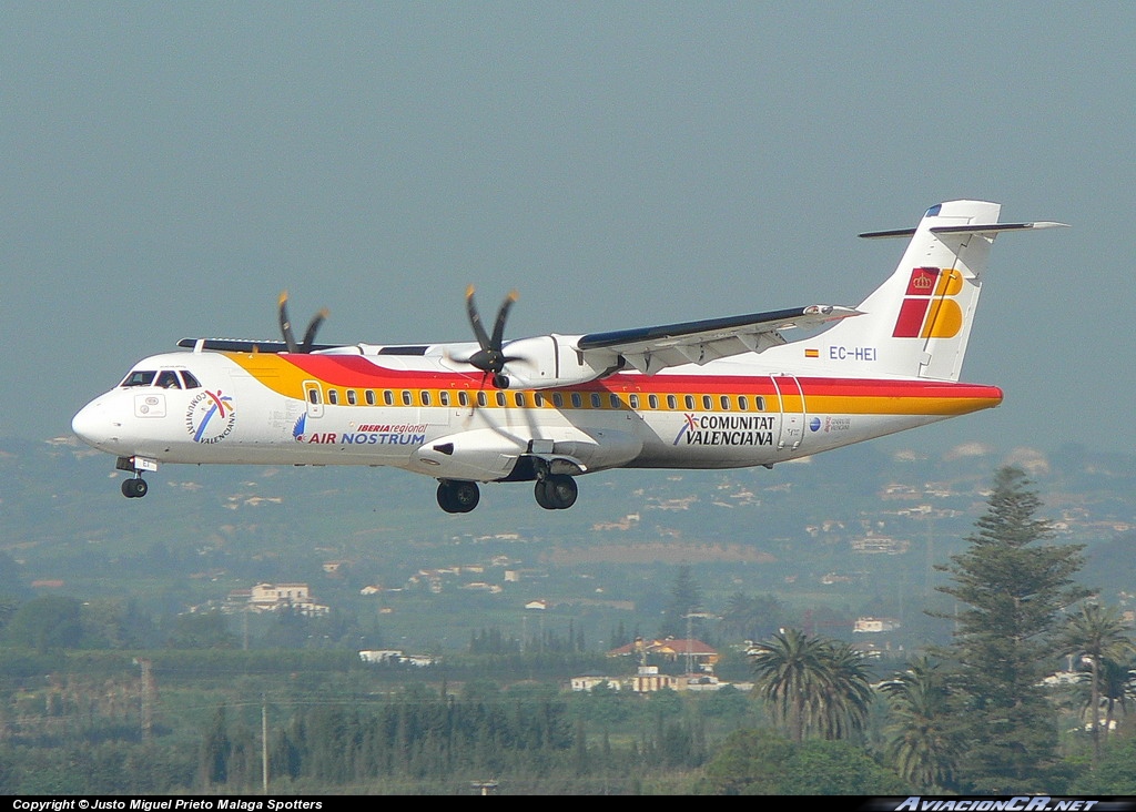 EC-HEI - Aerospatiale ATR 72-212A - Iberia Regional (Air Nostrum)