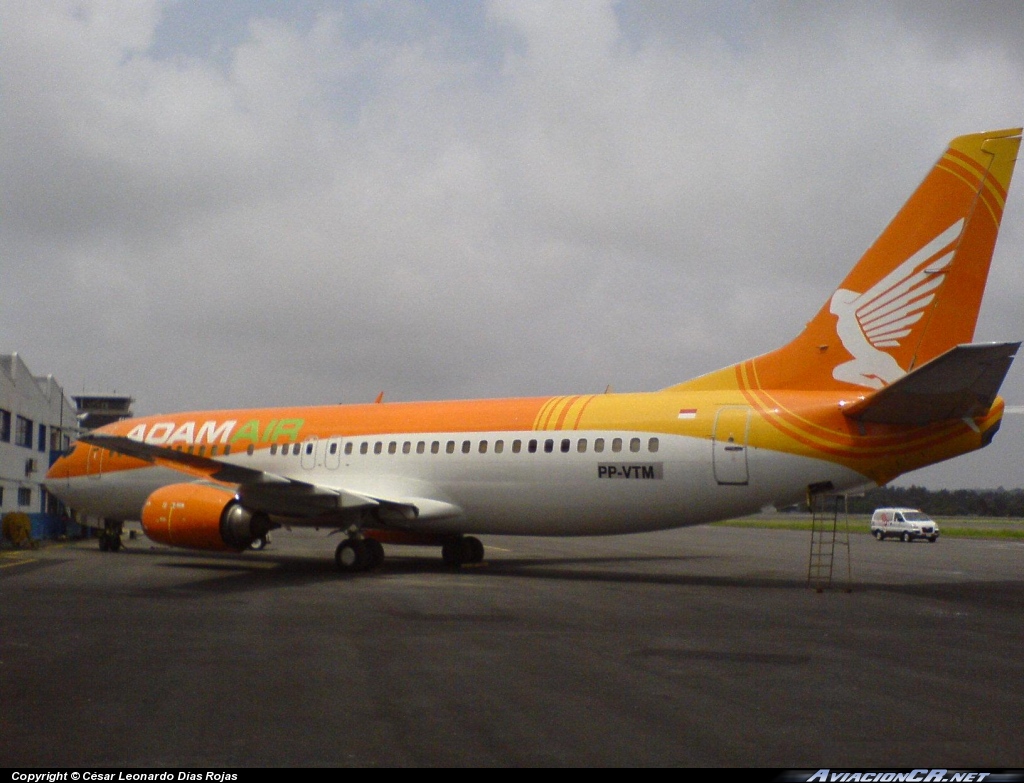 PP-VTM - Boeing 737-300 - Adam Air