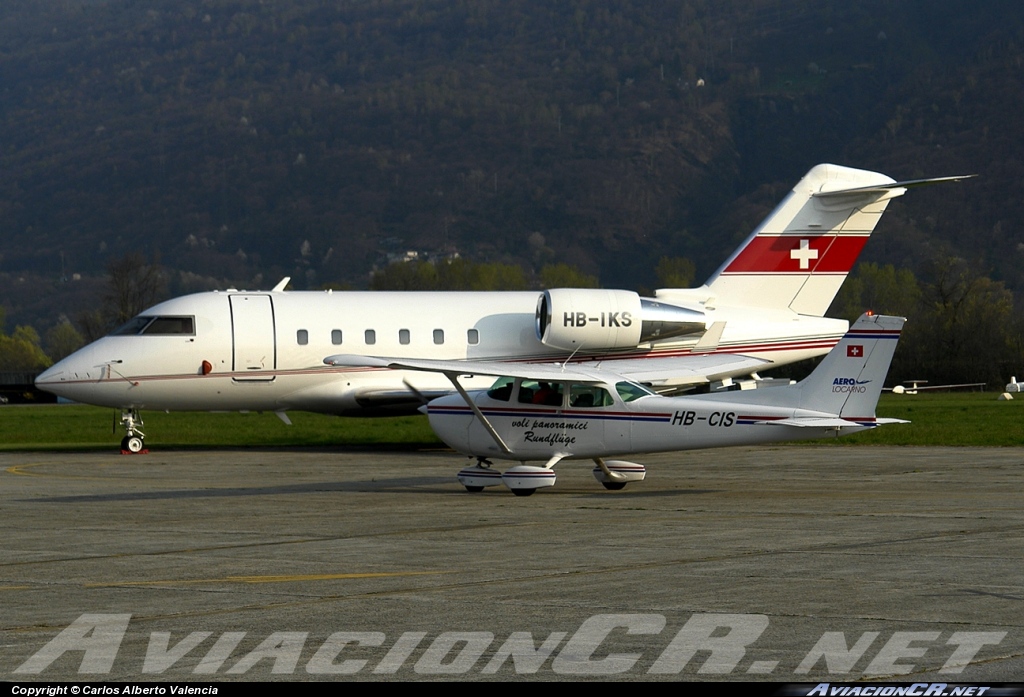HB-IKS - Canadair CL-600-2B16 Challenger 601-3R - Privado