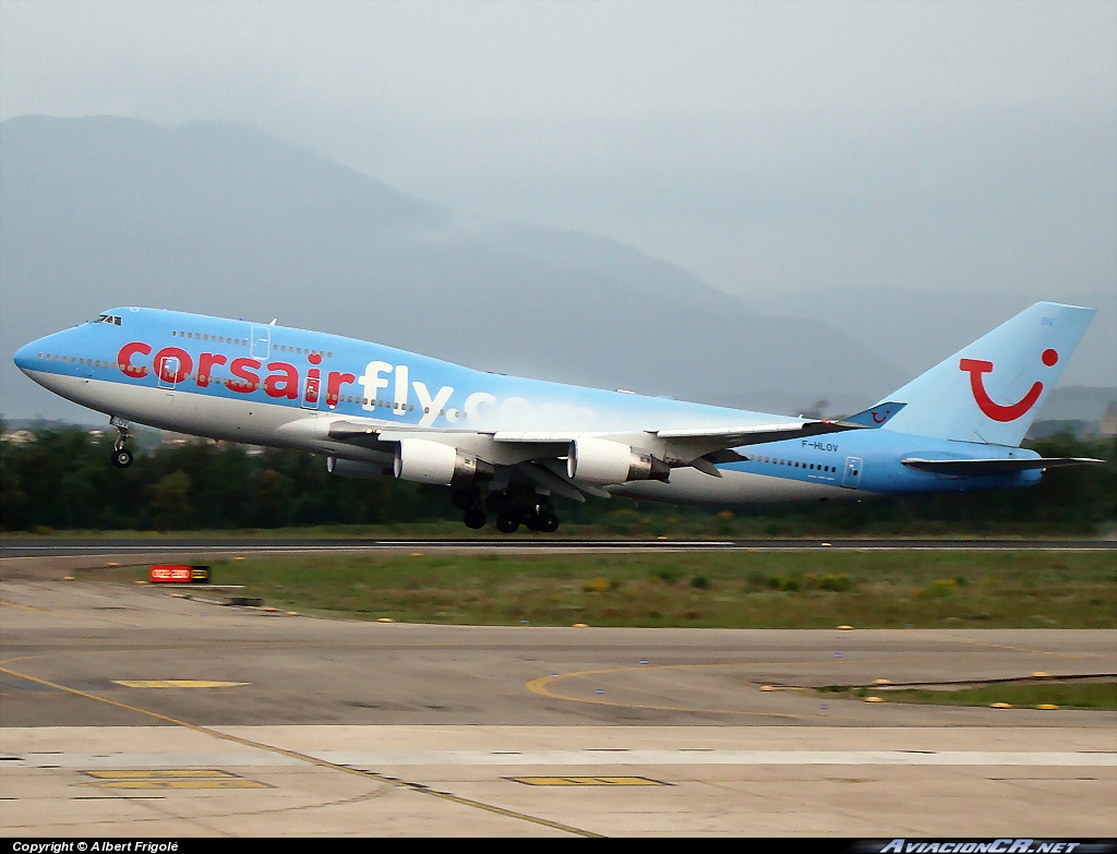 F-HLOV - Boeing 747-442 - Corsair