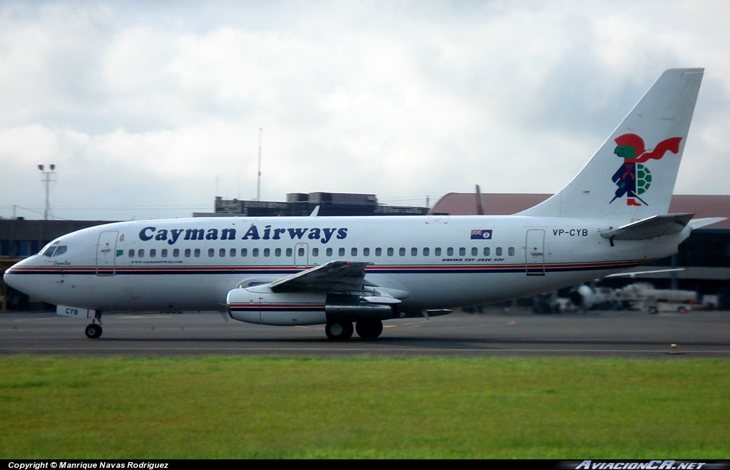 UP-CYB - Boeing 737-100 - Cayman Airways