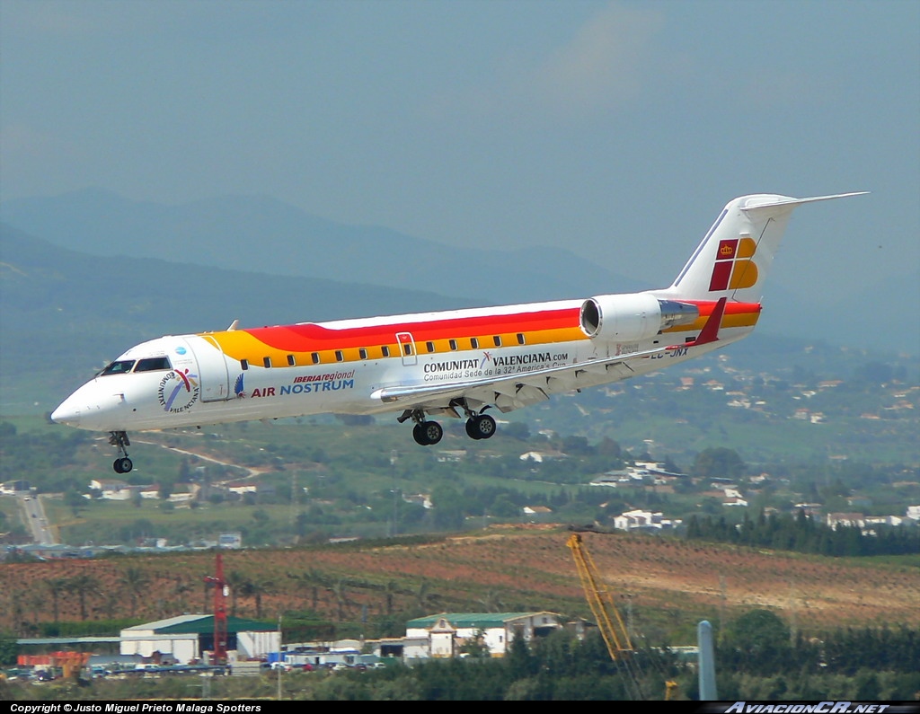 EC-JNX - Bombardier CRJ-200ER - Air Nostrum (Iberia Regional)
