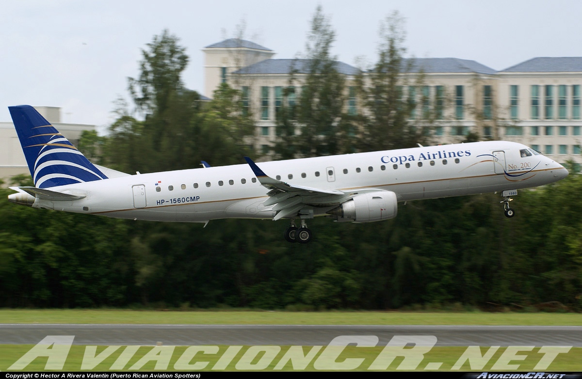 HP-1560CMP - Embraer 190-100IGW - Copa Airlines