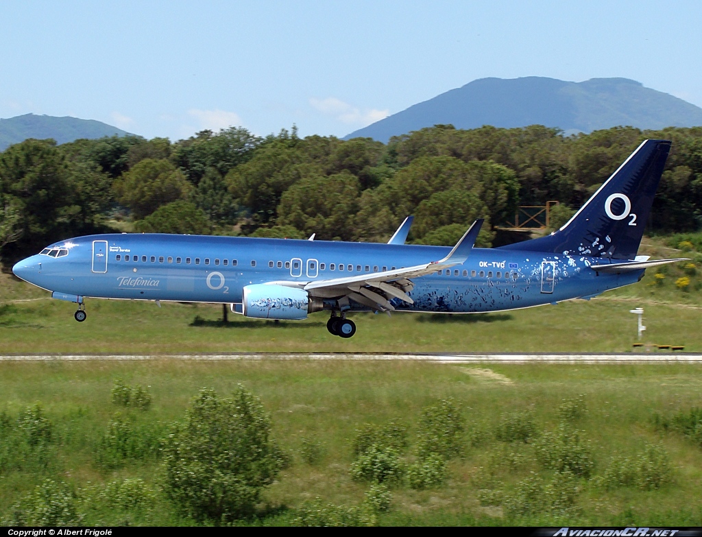 OK-TVC - Boeing 737-800 - Travel Service