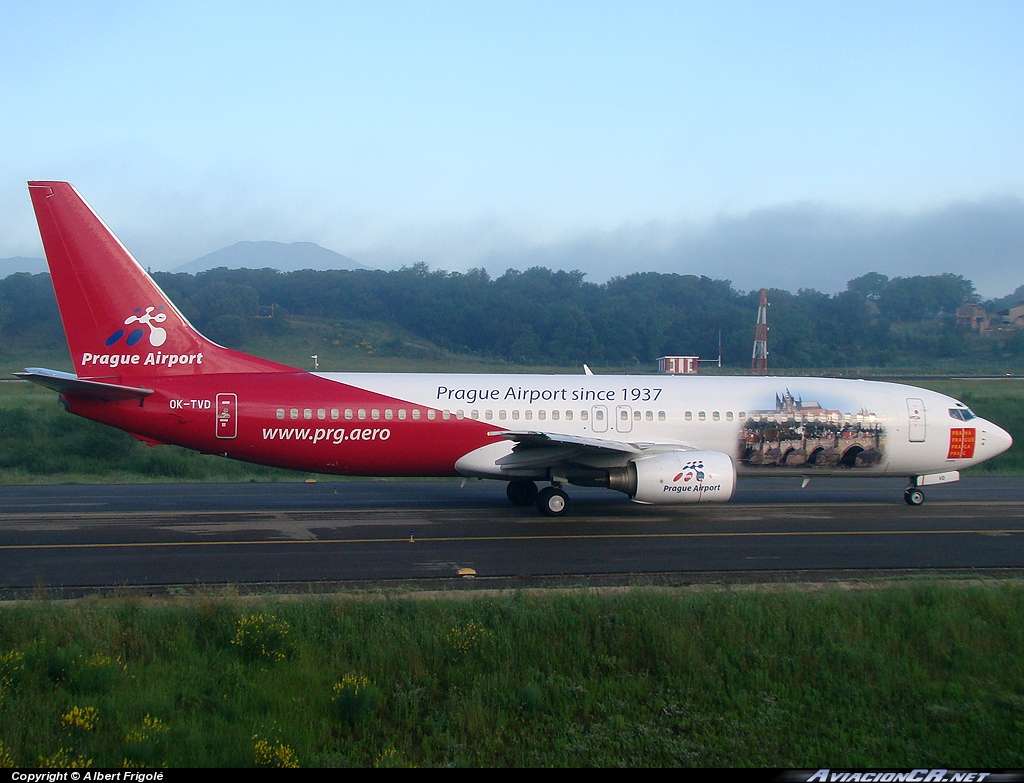 OK-TVD - Boeing 737-86N - Travel Service