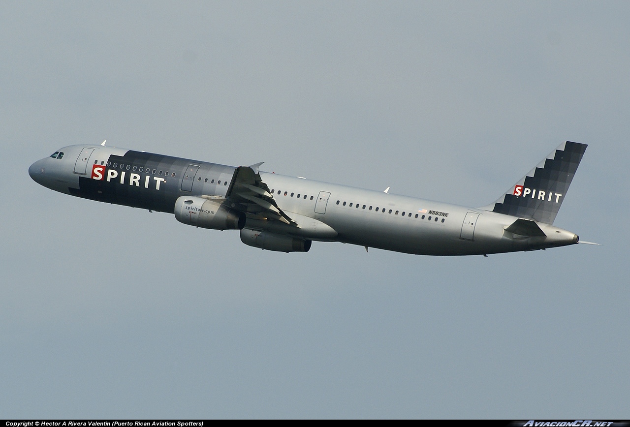N583NK - Airbus A321-200 - Spirit Airlines