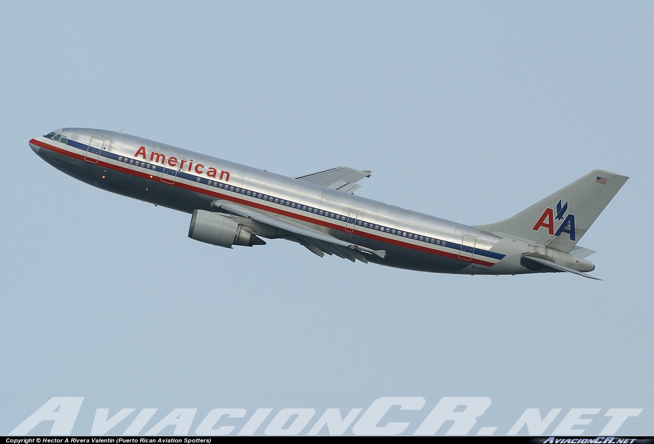 N7055A - Airbus A300B4-605R - American Airlines