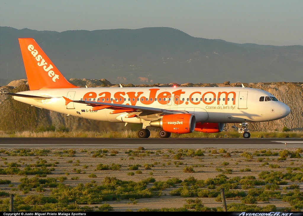 G-EZAP - Airbus A319-111 - EasyJet Airlines