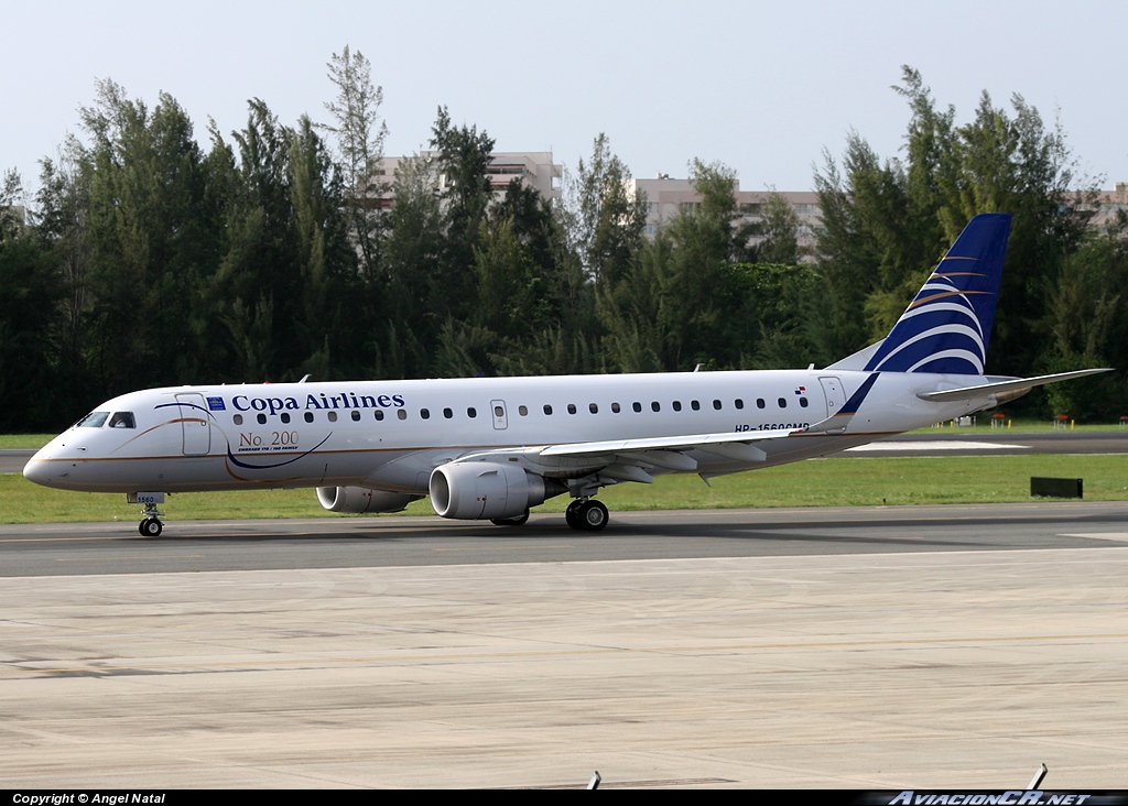 HP-1560CMP - Embraer 190-100IGW - Copa Airlines