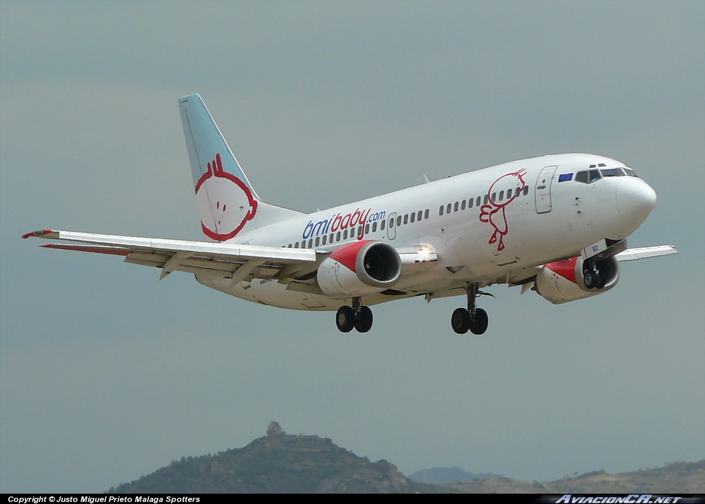 G-OGBD - Boeing 737-3L9 - Bmibaby