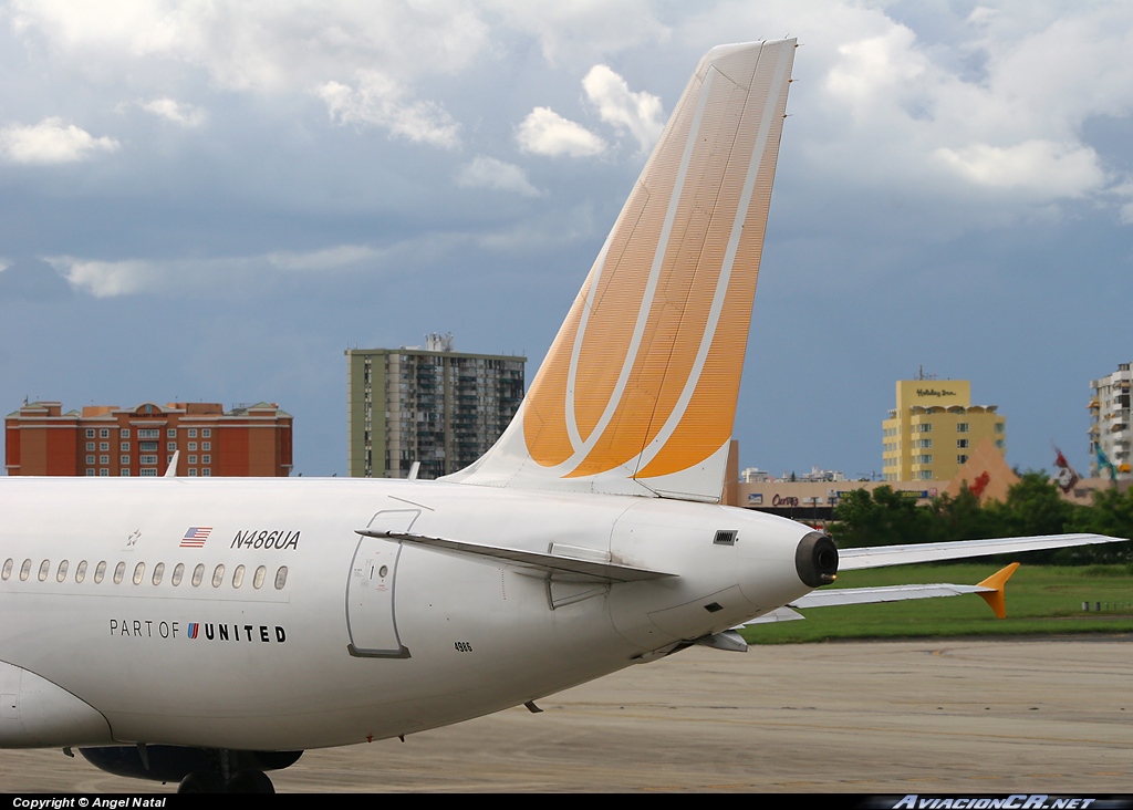 N486UA - Airbus A320-232 - United Airlines