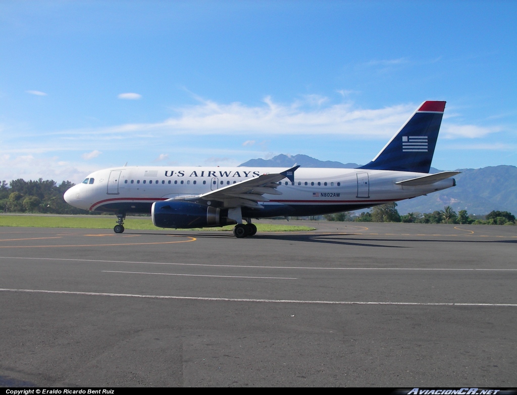 N802AW - Airbus A319-100 - America West