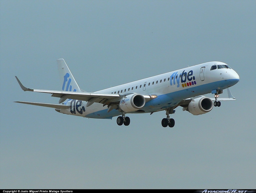 G-FBEB - Embraer 195-200LR - Flybe