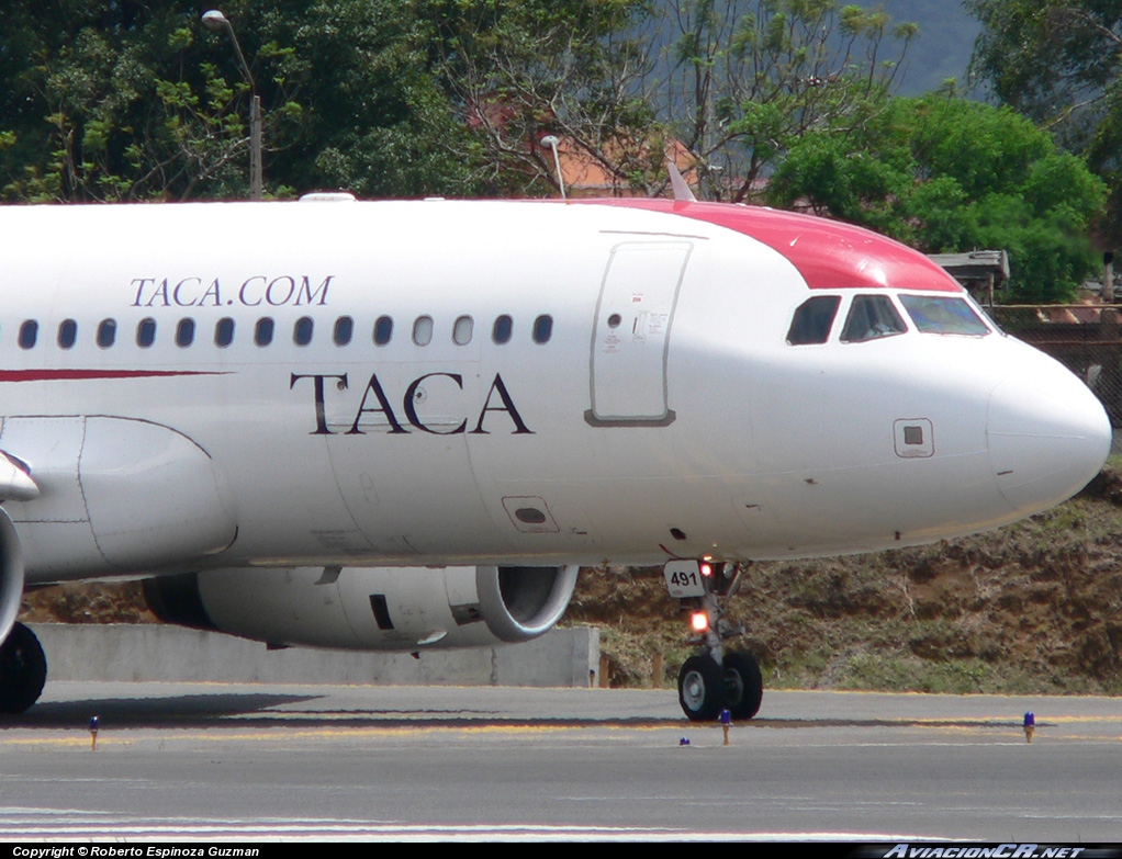 N491TA - Airbus A320-233 - TACA