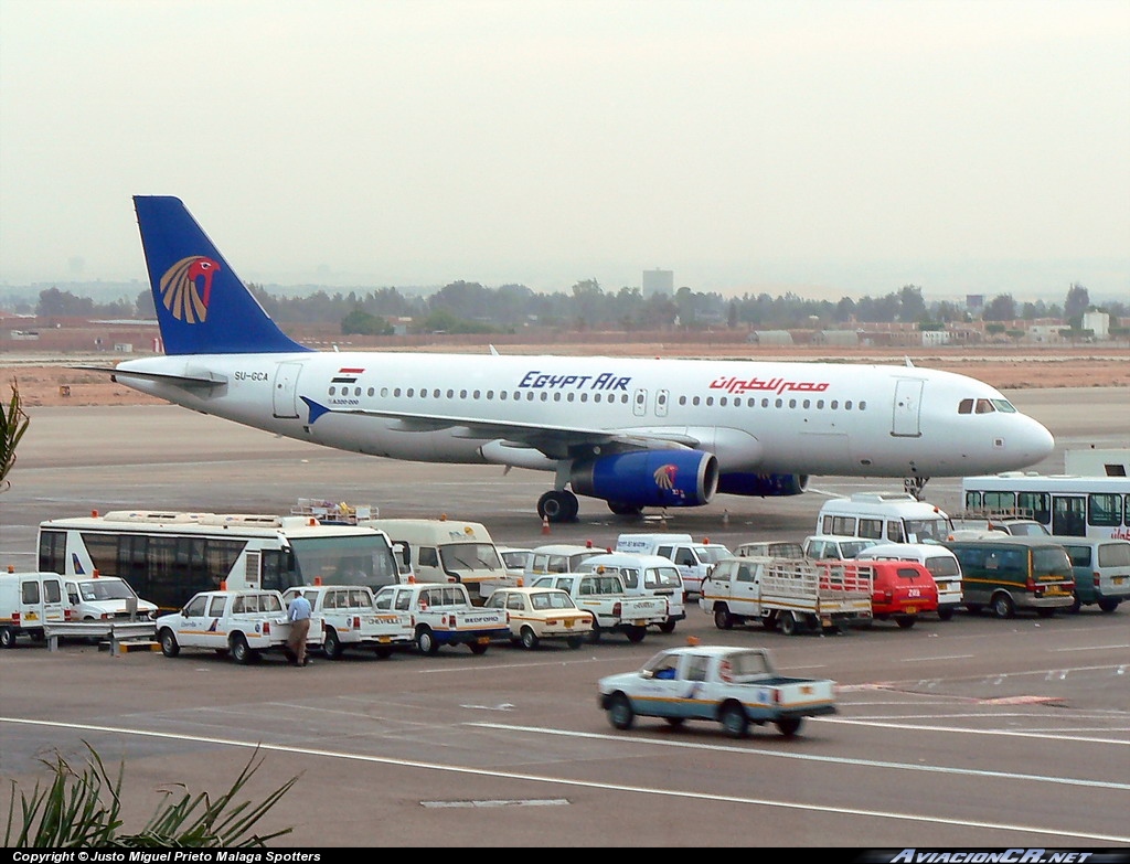 SU-GCA - Airbus A320-232 - Egypt Air