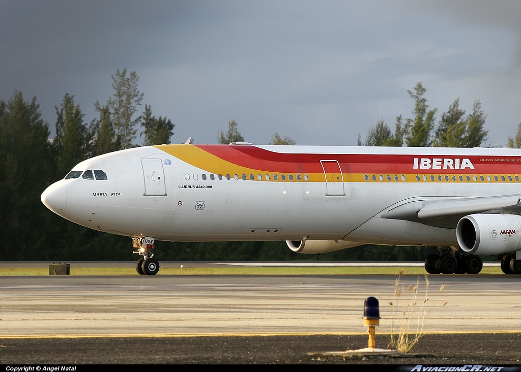 EC-HGX - Airbus A340-313X - Iberia