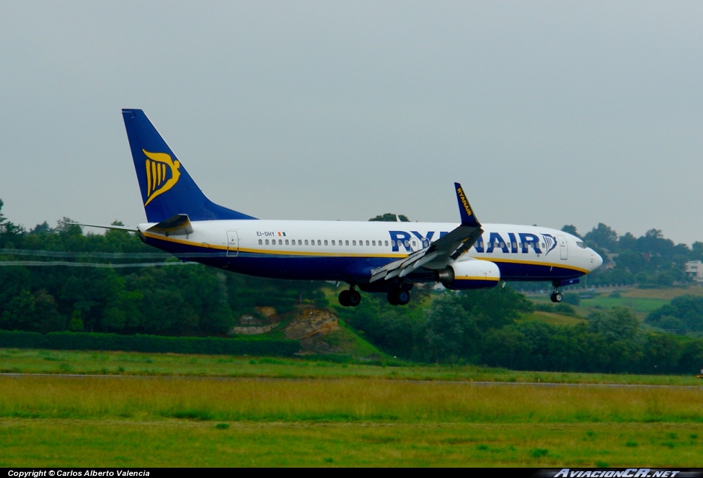 EI-DHY - Boeing 737-8AS - Ryanair