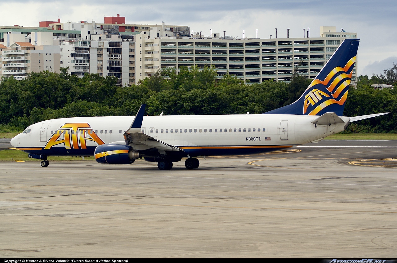 N308TZ - Boeing 737-800 - ATA Airlines
