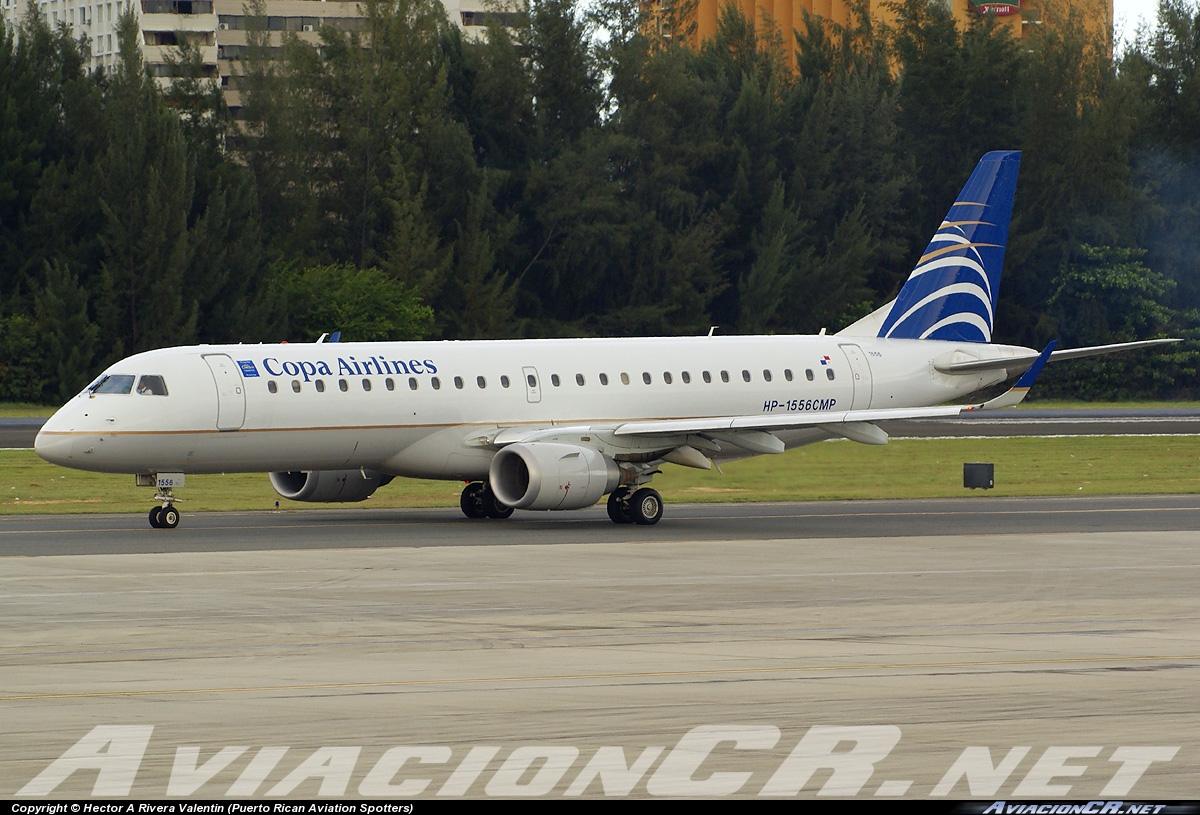 HP-1556CMP - Embraer ERJ-190-100AR - Copa Airlines