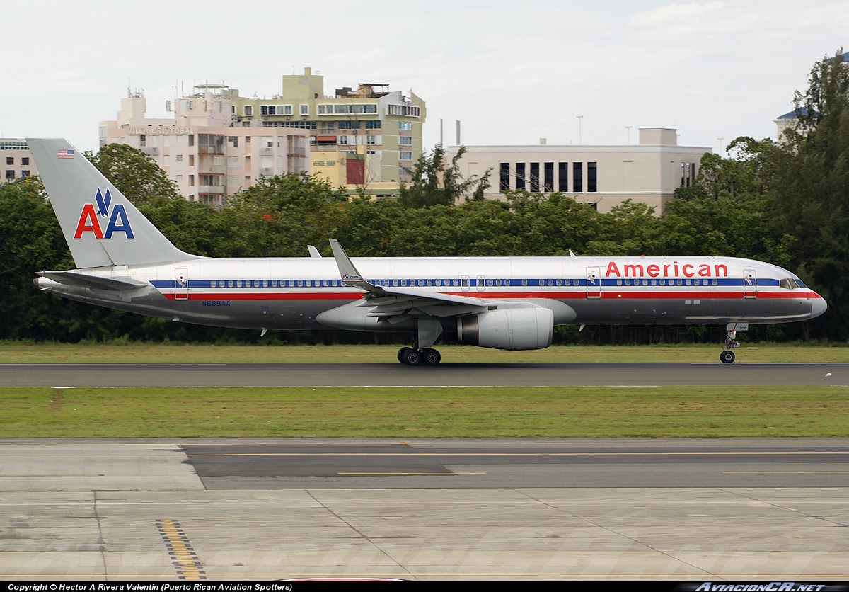 N689AA - Boeing 757-223 - American Airlines