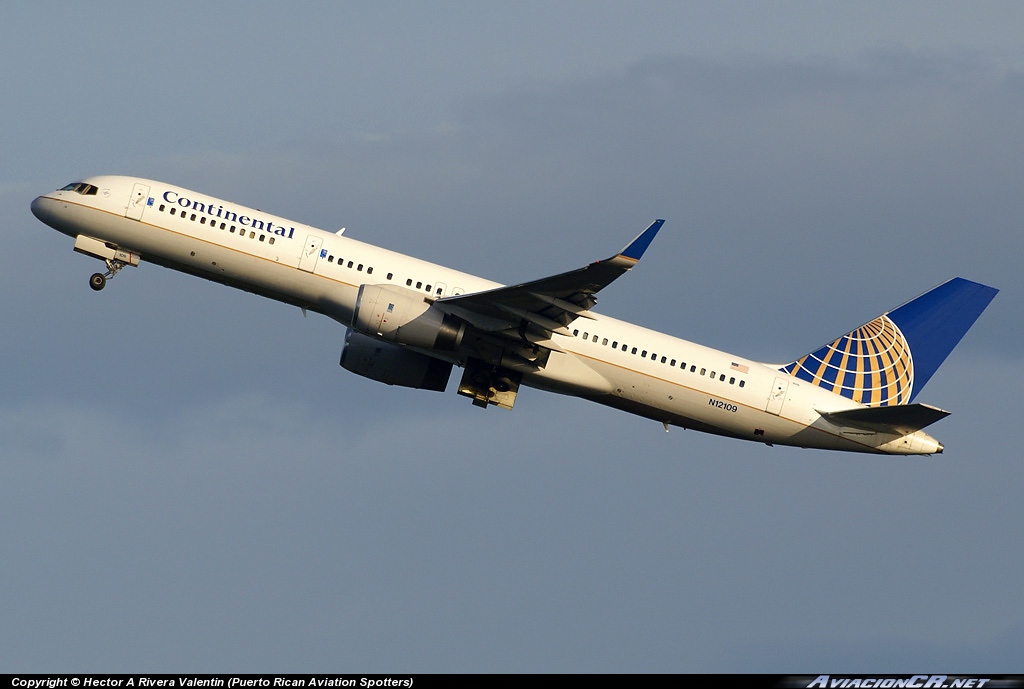 N12109 - Boeing 757-224 - Continental Airlines
