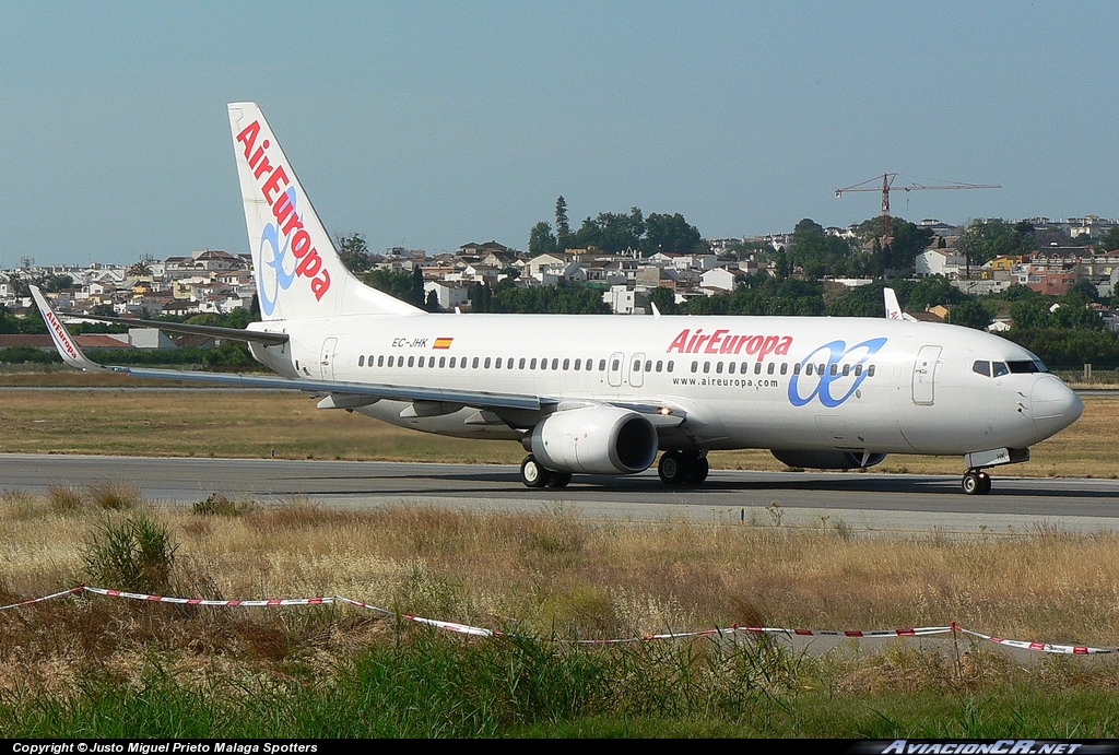 EC-JHK - Boeing 737-85P - Air Europa