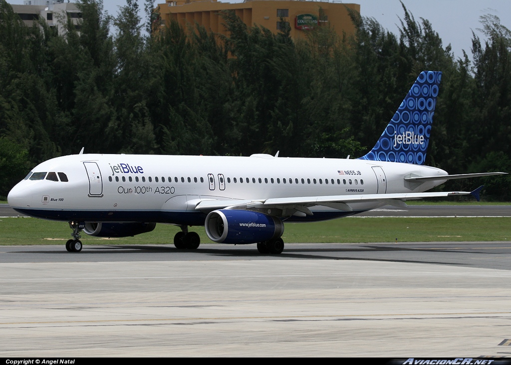 N655JB - Airbus A320-232 - Jet Blue