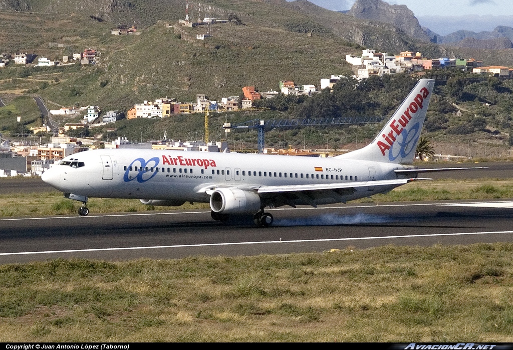 EC-HJP - Boeing 737-85P - Air Europa