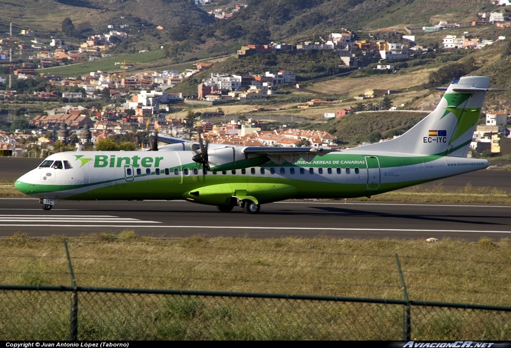 EC-IYC - ATR 72-212A - Binter Canarias