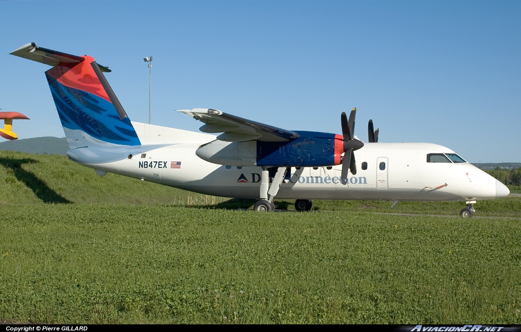 N847EX - de Havilland DHC-8 (Dash 8) - Delta Connection