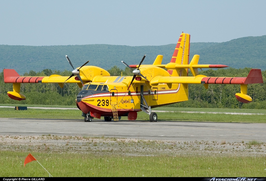 C-FAWQ - Canadair CL215-6B11 (CL215T) - Gobierno de Québec - Servicio Aéreo Gubernamental