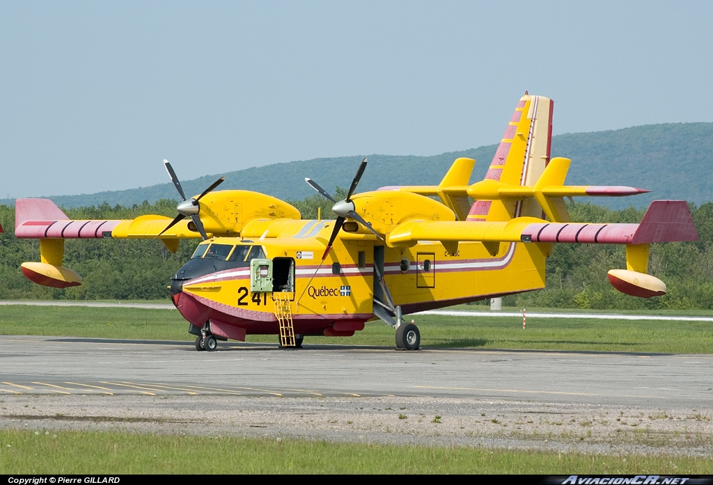 C-GQBC - Canadair CL215-6B11 (CL415) - Gobierno de Québec - Servicio Aéreo Gubernamental