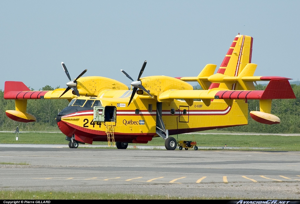 C-GQBF - Canadair CL215-6B11 (CL415) - Gobierno de Québec - Servicio Aéreo Gubernamental