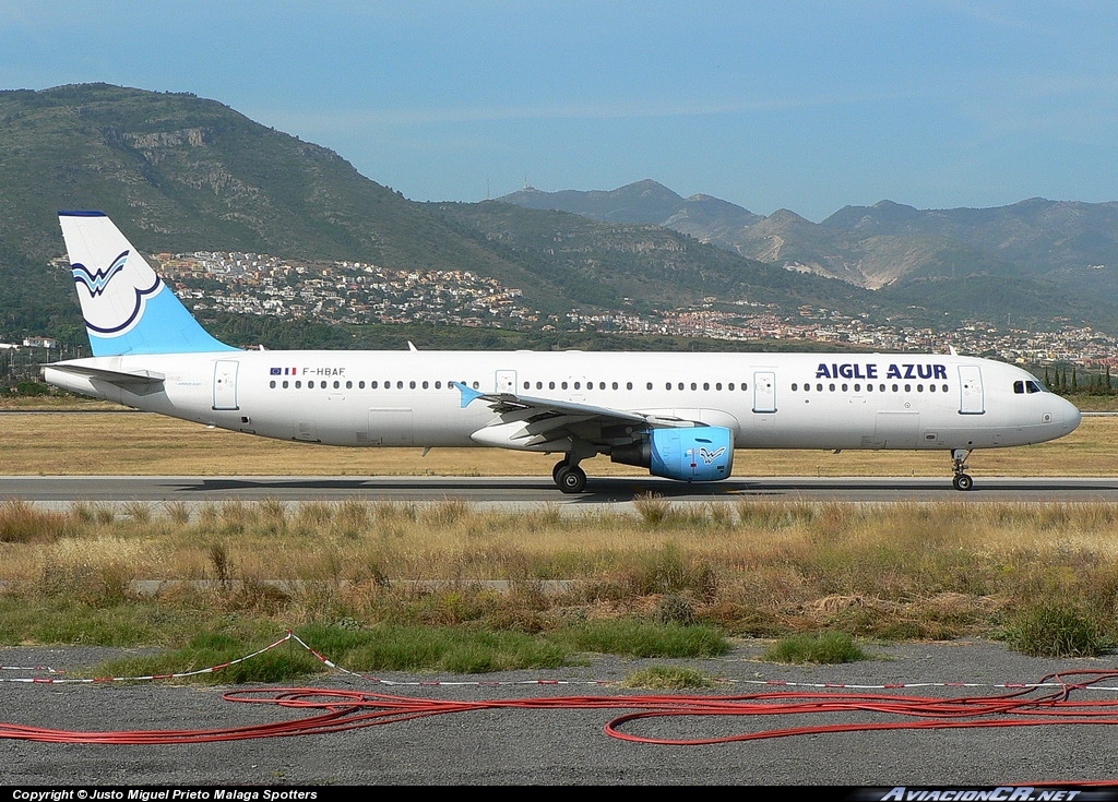 F-HBAF - Airbus A321-211 - Aigle Azur
