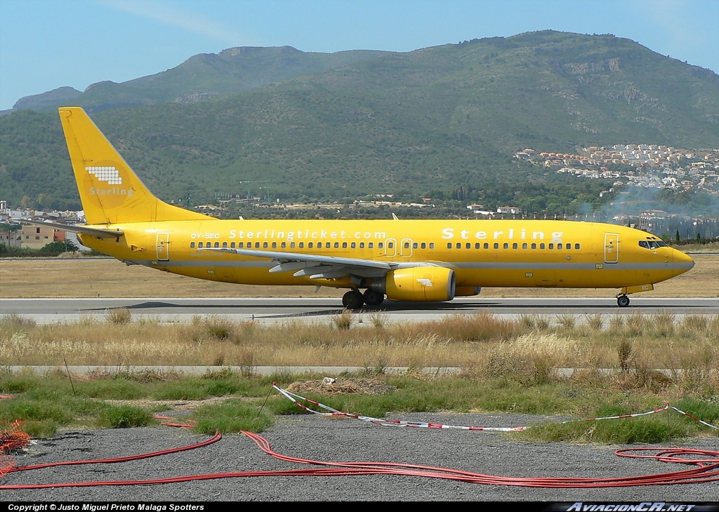 OY-SEC - Boeing 737-8Q8 - Sterling