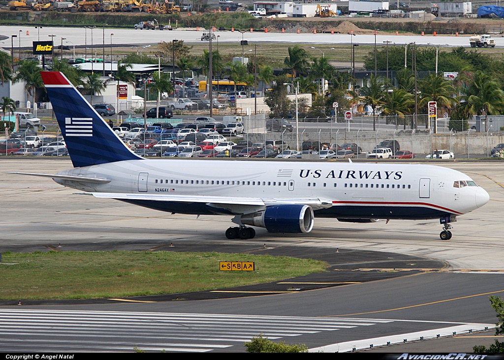 N246AY - Boeing 767-201(ER) - US Airways