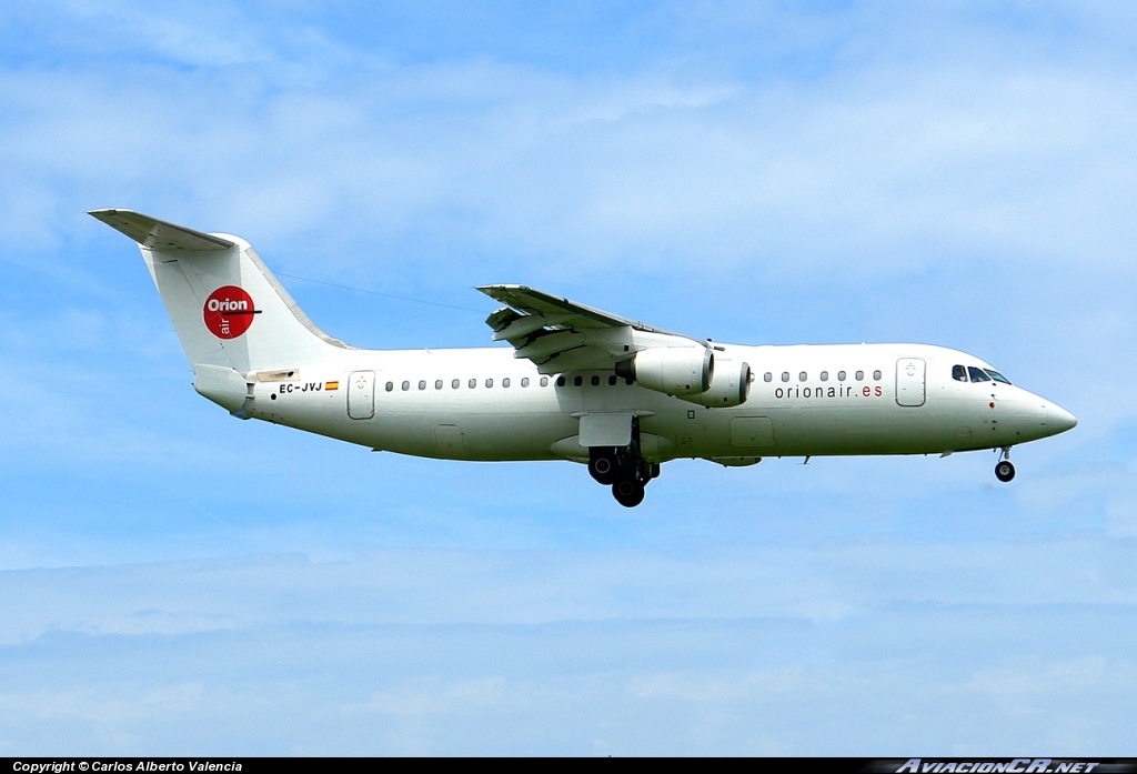 EC-JVJ - British Aerospace BAe 146-300 - Orionair