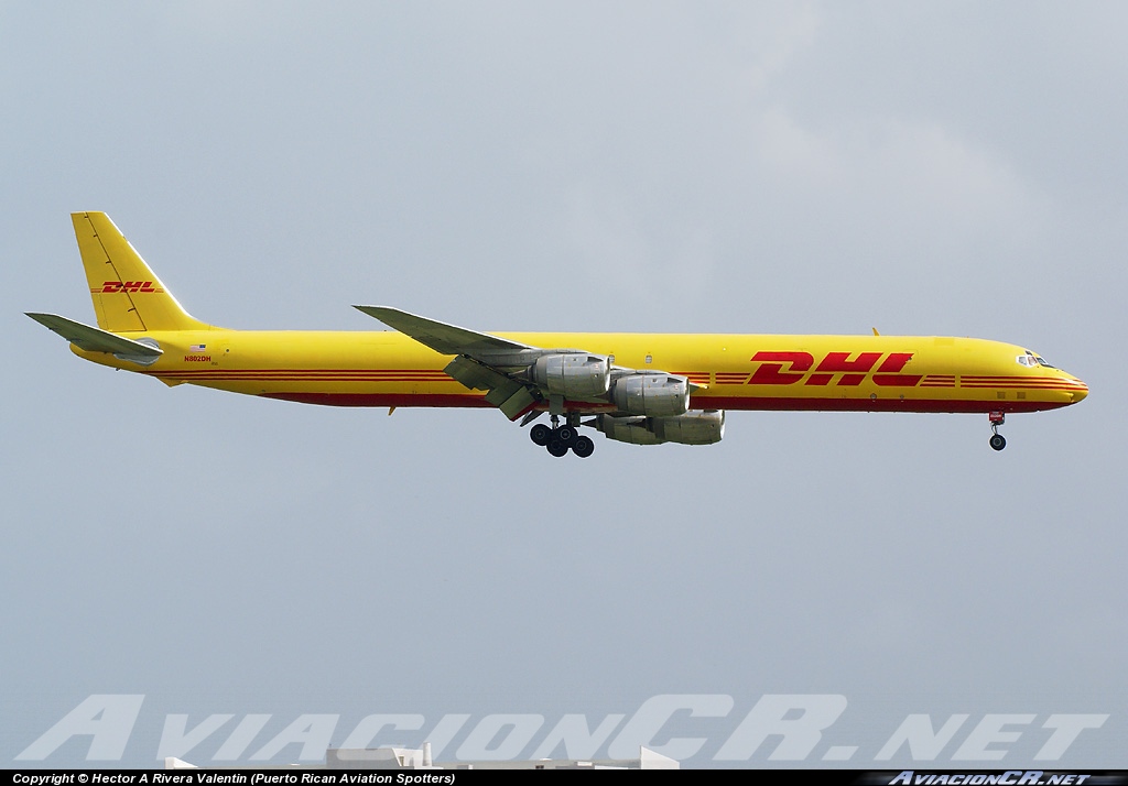 N802DH - Douglas DC-8-73CF - DHL