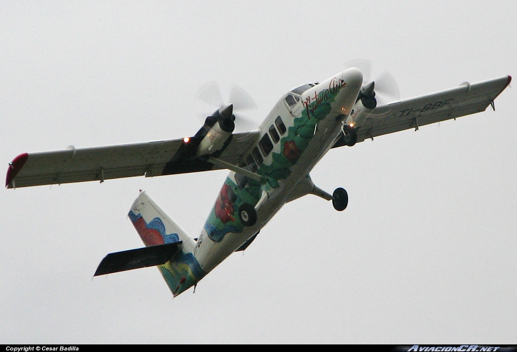 TI-BBF - De Havilland Canada DHC-6-300 Twin Otter/VistaLiner - Nature Air