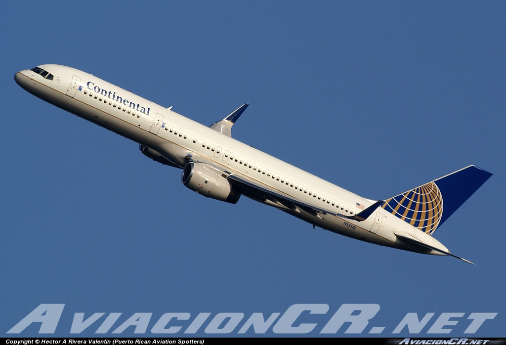 N13113 - Boeing 757-224 - Continental Airlines