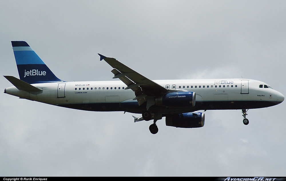 N521JB - Airbus A320-232 - Jet Blue