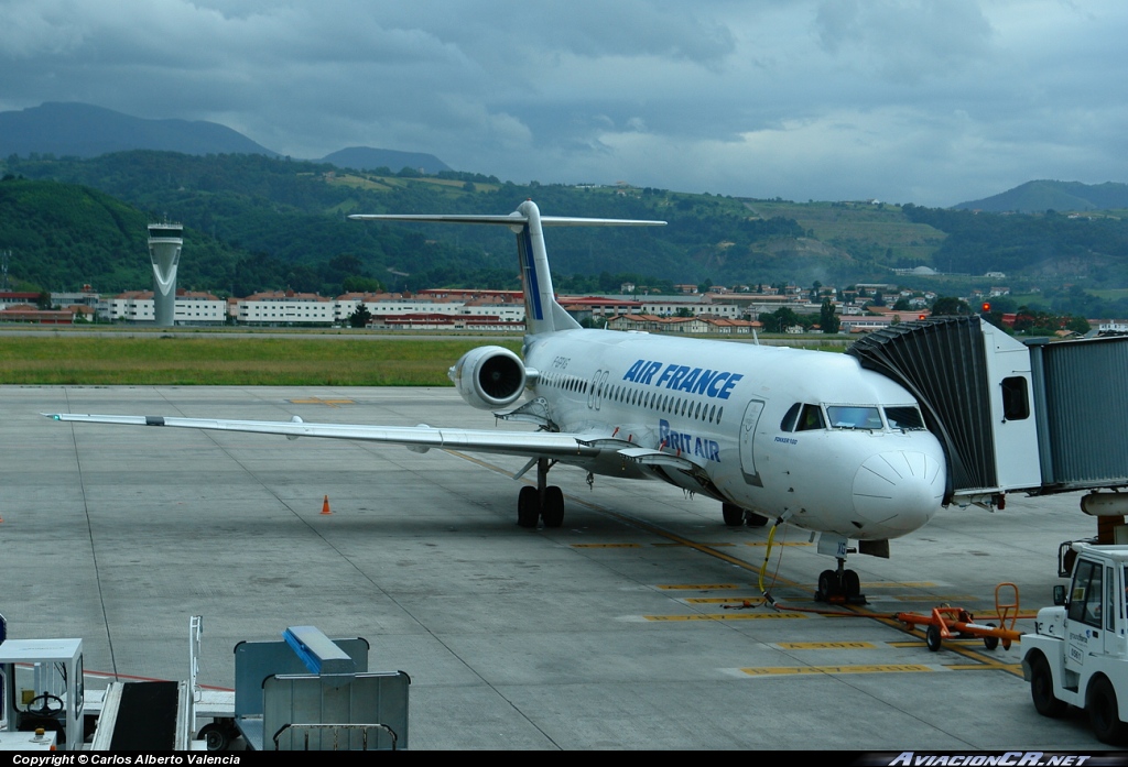 F-GPXG - Fokker F-100 - Air France