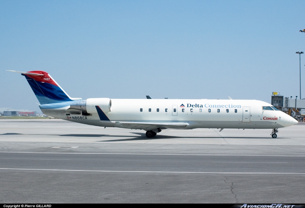 N868CA - Bombardier CRJ200 - Comair - Delta Connection